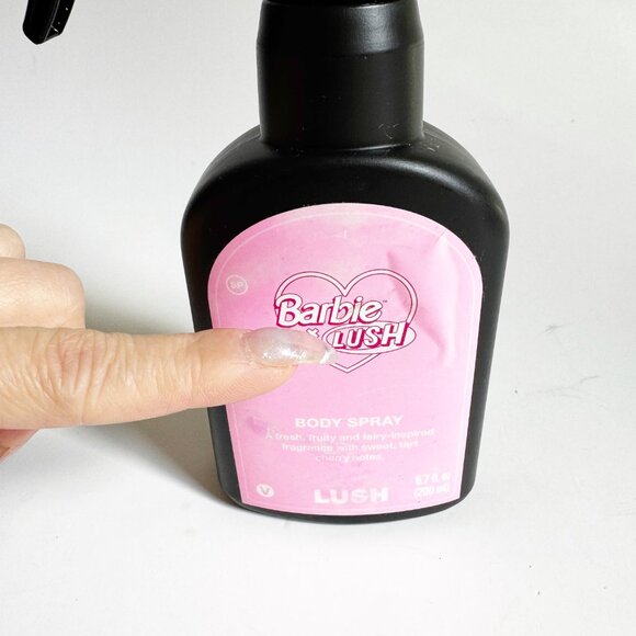 Lush Barbie Body Spray 6.7 fl oz HALF Full Limited Edition - Picture 4 of 5